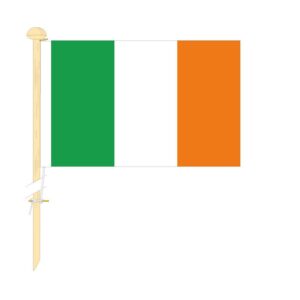 Tafelvlag Ierland afm. 10x15cm