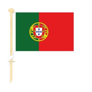 Tafelvlag Portugal afm. 10x15cm