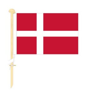 Tafelvlag Denemarken afm. 10x15cm
