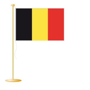 Tafelvlag België afm. 10x15cm