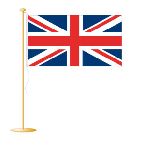 Tafelvlag Groot-Brittannië afm. 10x15cm