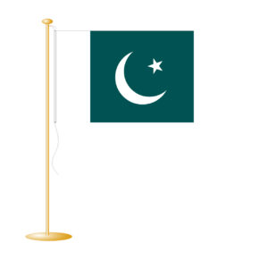 Tafelvlag Pakistan afm. 10x15cm