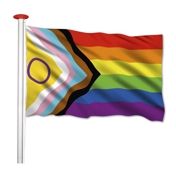 vlag Pride Interskese Progress - LGBT